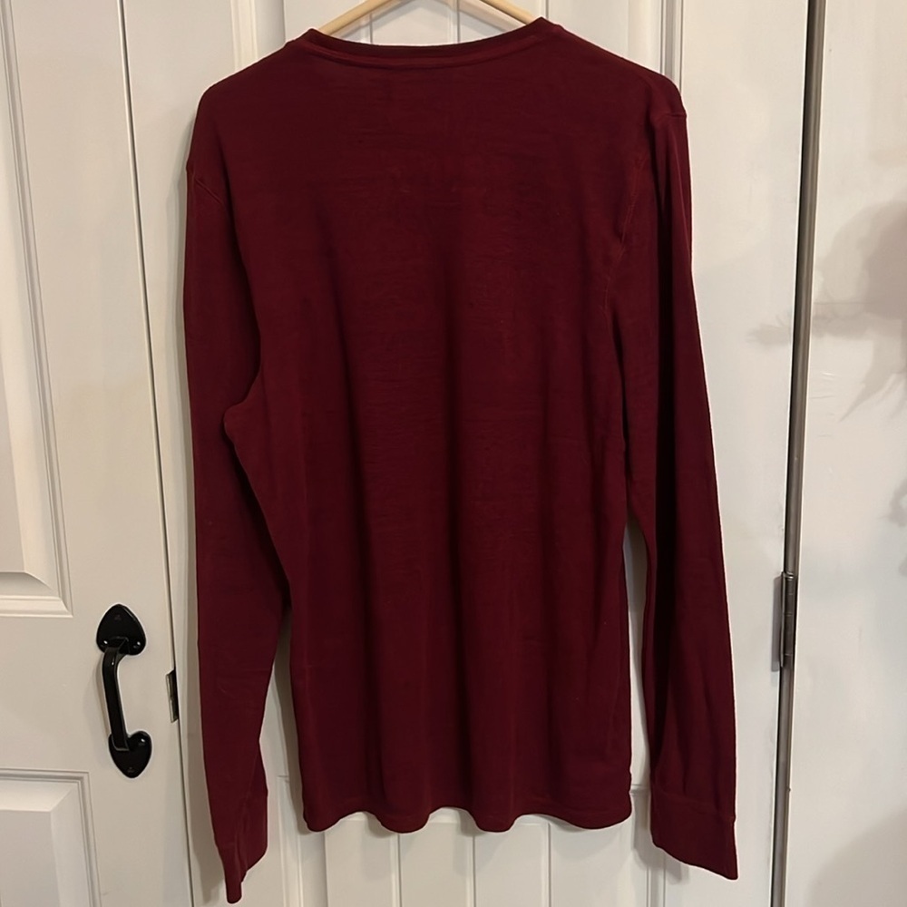 URBAN PIPELINE Men’s Large Burgundy long sleeve  shirt - Picture 3 of 4